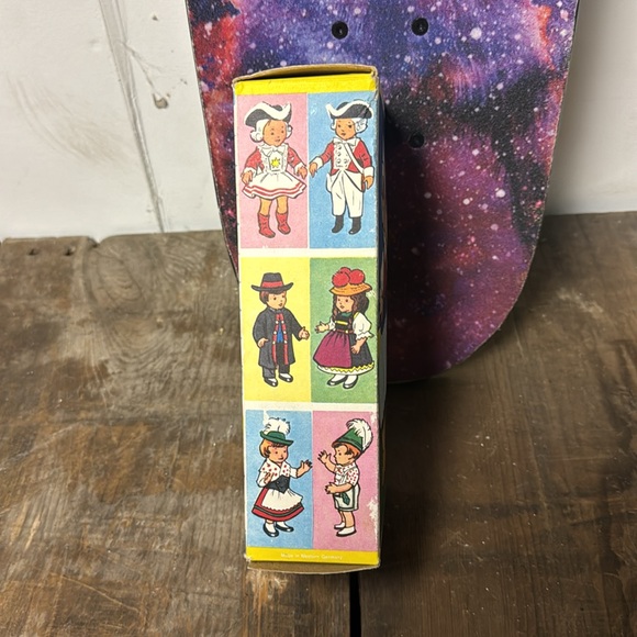 Vintage Dancing Doll Sweetheart Dirndl Wind Up Toy Boxed Mint Unused 1950'S - Picture 5 of 6